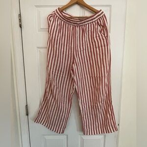 Rachel Zoe Red and White Striped Garment